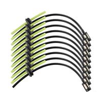 Homeponnew Outdoor Power Equipment Fuel Line Filter Set for Grass Trimmer Mower Parts 21cm Main Hose 10cm Return Line Garden Tool Accessories 10 Pack