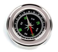Homeponnew Portable Stainless Steel Compasss Metal For Outdoor Metal Stainless Steel Portable suitable for Outdoor wait until the pointer stops