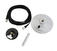 Homeponnew Professional GNSS Antenna, Multi-Band Beidou/GPS/GLONASS/for Galileo, IP67 Waterproof, for Surveying/Marine Mapping/Precision Agriculture, 152mm with TNC Connector