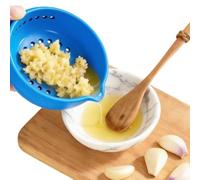 Homeponnew Resin Garlic Press Bowl 5 Hole Sizes Kitchen(G)