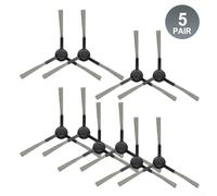 Homeponnew Side Brushes Replacement Set, For Karcher RCV 5 Plus Smart Robot Vacuum Cleaner, Plastic And Nylon Edges Clean Accessory For Home Floor Clean Performance, Easy Installation(5 Pairs)
