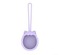 Homeponnew Silicone Cover Case with Screen Shield and Lanyard for Tamagotchi Paradise Pet Game Console, Snug Fit Design and Multiple Color Options(Purple)