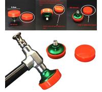 Homeponnew TPU Encapsulation Replacement Hammer for Automotive Dent Repair Kits - Concave Top Body Tapping Tool with M8 Thread, 2-Pack