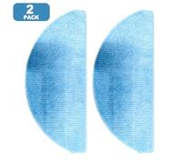 Homeponnew Washable Reusable Microfiber Mop Cloth for ILIFE A30 and A30 Pro Robot Vacuum and Mop, 2-Pack
