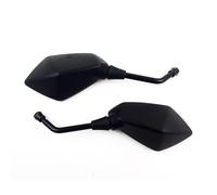 Homeponnew Wide Field of View The motorcycle modified rearview mirror features high definition glass and a 1 large lens providing a wide field of view It for Suitable for fo...