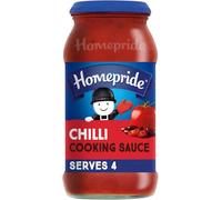 Homepride Chilli Cooking Sauce, 485 g Jar (Pack of 1)