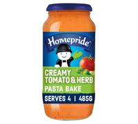 Homepride Creamy Tomato & Herb Pasta Bake, 485 g Jar (Pack of 1)