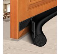 HomeProtect 36 Inch Adjustable Door Draft Blocker, Black