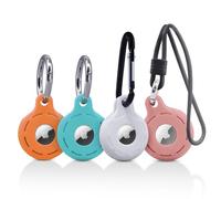 HOMEQUE Apple Airtag Holder (White - Blue - Pink - Orange)