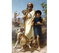 "Homer and his Guide " by William-Adolphe Bouguereau - 1874: Journal (Blank / Li (Art of Life Journals)