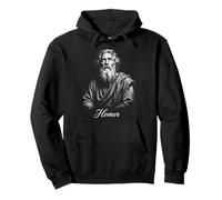 Homer Greek Mythology Odyssey Iliad Poet Pullover Hoodie