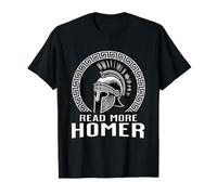 Homer Iliad and Odyssey Greek History Read More Homer T-Shirt