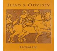 Homer Iliad Odyssey Hardback Book Homer Multicolor