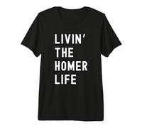 Homer Living The Homer Life Name Premium T-Shirt