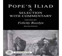 Homer Pope's Iliad Paperback Book Homer Multicolor