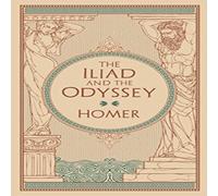 Homer The Iliad & The Odyssey (Barnes & Noble Collectible Editions) in White Homer White