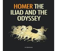 Homer The Iliad & the Odyssey Book - Paperback in White Homer White