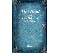 Homer The Iliad & The Odyssey: Butler Edition Paperback Book Homer Multicolor
