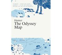 Homer, The Odyssey Map (Literary Maps Series Series)