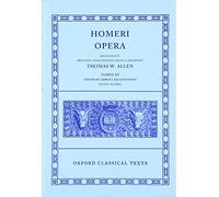 Homer Vol. III. Odyssey (Books I-XII) 2/e: Volume III: Odyssey, Books I-XII (Oxford Classical Texts)