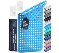 homerella Bath Mat Non Slip Anti Mould 88x39cm Shower Mat Non Slip Bath Mat