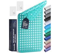 homerella Bath Mat Non Slip Anti Mould 88x39cm Shower Mat Non Slip Bath Mat