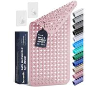 homerella Bath Mat Non Slip Anti Mould 88x39cm Shower Mat Non Slip Bath Mat