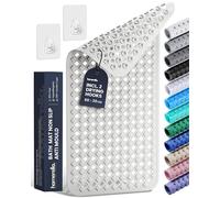 homerella Bath Mat Non Slip Anti Mould 88x39cm Shower Mat Non Slip Bath Mat
