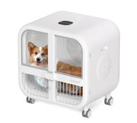 homerunPET 135L Deluxe Edition Pet Dryer, PD135, Salon-Grade Drying, 60°C Gentle Air, Ultra-Quiet Operation, 2-in-1 Pet Bed & Dryer