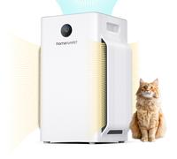 homerunPET D1 Air Purifier, Six-Sided U-Shaped Airflow Channel, Efficient Hair Capture, Quiet and Efficient, Protects Respiratory Health for the Whole Family