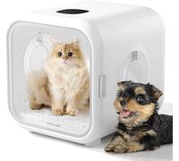 HomeRunPet Drybo Plus Automatic Pet Dryer Box - Ultra Quiet, Smart Temperature Control, 360° Efficient for Cats and Small Dogs, 50 L
