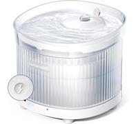 Homerunpet Wireless Cat Water Fountain for Drinking with Ultra Quiet Wireless Pump, 7800mAh Battery Operated Pet Fountain with Motion Sensor, Easy Cleaning, BPA Free for Cats and Dogs, 2L