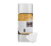 Homes and Hives Radiator Reflector Foil 10m x 60cm - 3mm Thick Energy Saving Radiator Foil Roll - Reduces Heat Loss, Saves Energy & Money - Easy-to-Install Radiator Heat Deflector Insulation Panels