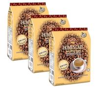 Home's Cafe Malaysian Coffee & Milk Tea Sachets Instant Drinks - 3 in 1 White Coffee 600g (Pack of 3) HALAL