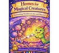Homes For Magical Creatures: Enchanting Worlds to Color and Discover!