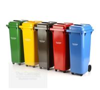HOME'S FRIEND 4pack Bin Numbers for Wheelie Bins,Personalised Bin Stickers,Weatherproof Vinyl Dustbin Number Stickers,Custom Dustbin Labels with House Number Street Name
