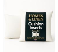 HOMES-LINEN 15” x 15” Cushion Inner Pads Square Insert Fillers- Pack of 2 (38 x 38 cm) Anti-Allergy