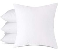 Homes & Linen Cushion Inner Pads Square Insert Fillers- Pack Of 4 Anti-Allergy Cushion Stuffer Inserts 23X23