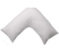 Homes & Linen Orthopaedic V-Shaped Pillow Extra Cushioning Support For Head, Neck & Back