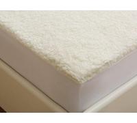 Homes & Linen Under Fleece Blanket Teddy Bear Fleecy Mattress Topper Protector Under Blanket Winter Warm Cosy Protector