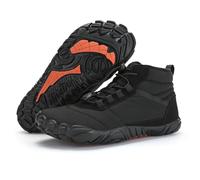 Homesally Winter Pro 2.0 Unisex Waterproof Barefoot Trail Running Hiking Shoes, Black, 45 EU (9.5 US Men's, 11.5 US Women's)