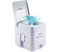 Homes Brand 20L Camping Portable Toilet Deodorant for Elderly Pregnant Woman or Children - Grey