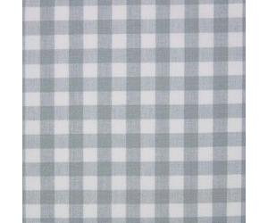 HOMESCAPES 100% Cotton Fat Quarters, Blue Gingham Fabric Squares 150cm Wide by The Metre, for Sewing, DIY, Patchwork & Quilting