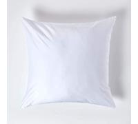 HOMESCAPES 1000 Thread Count Egyptian Cotton White 60 x 60 cm Pillowcase Euro Size Luxury Pillow Case Pack of 2