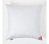 HOMESCAPES 4 Pack Luxury Duck Feather Cushion Inserts 65cm x 65cm (26 x 26”) Perfect Bounce Back and Down-Proof Cover, Generously Filled Inner Pads Fillers, Hypoallergenic, RDS Certified, Washable