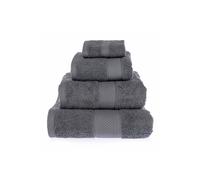 Homescapes 500 Gsm Turkish Cotton Towel Soft, Absorbent & Quick-Drying In Grey Grey