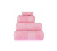 Homescapes 500 GSM Turkish Cotton Towel Soft, Absorbent & Quick-Drying in Pink Homescapes Pink
