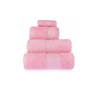 Homescapes 500 GSM Turkish Cotton Towel Soft, Absorbent & Quick-Drying in Pink Homescapes Pink