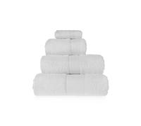 Homescapes 500 GSM Turkish Cotton Towel Soft, Absorbent & Quick-Drying in White Homescapes White