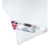HOMESCAPES Anti Bacterial Pillow Super Microfibre, 48 x 74 cm - Soft